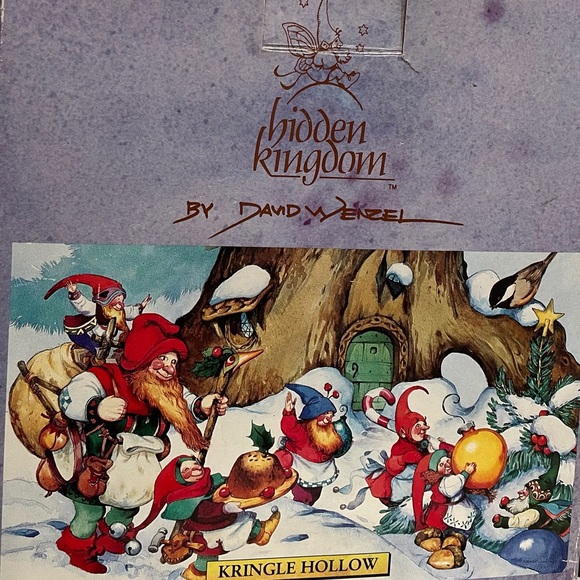 Schmid, David Wenzel, Hidden Kingdom, Kringle Hollow 1992, 12 piece set - Picture 8 of 14